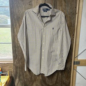 POLO RALPH LAUREN STANTON CLASSIC  FIT SHIRT MEN'S Medium